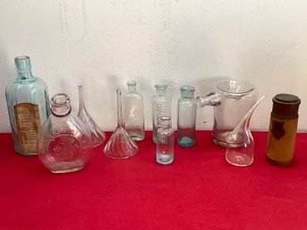 Apothecary Bottle Lot