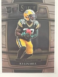 2021 Panini Select Concourse Level Kylin Hill Rookie Card #100