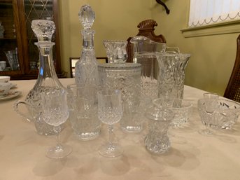 Group Of Glassware - 14 Pieces