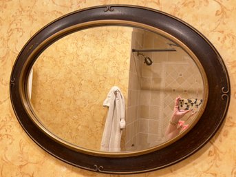 Oval Bathroom Mirror