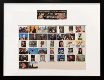 ESPN Power In Sports The Power 100 Framed Posters