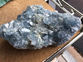 Celestite Gem Stone, 2 LB 12 Oz