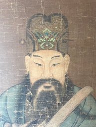 19th Century Painting Of A Chinese Warrior