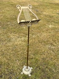 An Incredible Adjustable Brass Music Stand
