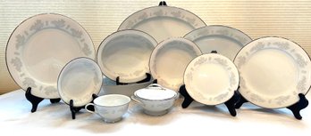 Noritake China Service, Armand Pattern, Service For 12 - 77 Pieces