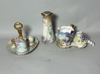 HANDPAINTED PORCELAIN GROUP