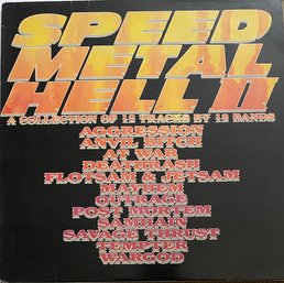 SPEED METAL HELL 2 VINYL -  COLLECTION OF 12 TRACKS  -GWD90548  - VERY RARE