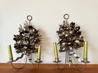 Hanging Metal Candle Holders