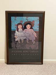 Exhibit Poster For Artist Suzanne Ring Caplan