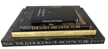 Collection Of Four Books On Architecture