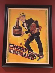 Cherry Maurice Chevalier Advertising Print