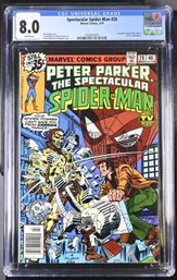Marvel Comics Spectacular Spider-Man #28 CGC 8.0