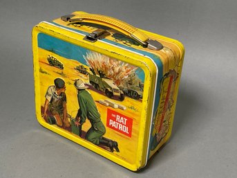 A Vintage Rat Patrol Lunchbox, No Thermos