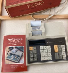 Vintage Calculator Texas Instruments
