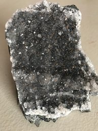 Black Amethyst Geode ,1 LB 2 Oz