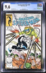 Marvel Amazing Spider-Man # 299 CGC 9.6 White Pgs Venom Cameo, McFarlane Art