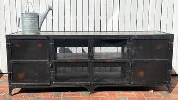 Restoration Hardware Industrial Metal Cabinet - Orig Retail $1,925.00