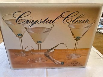 Martini Glasses, 4x