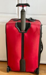 Victorinox Werks Traveler 26 Inch Expandable Wheeled Upright Luggage Red Fabric