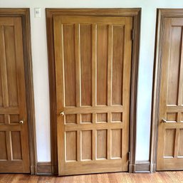 A Large Solid Wood Entryway Door- Entryway