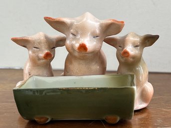 Vintage Pigs Figurine