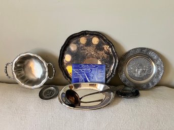 Silver Plate, & Pewter Lot