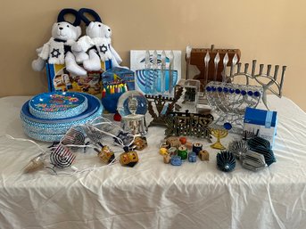 Large Group Of Hanukkah Items