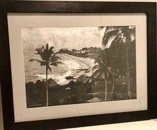 Farol Da Barra Beach Framed Picture