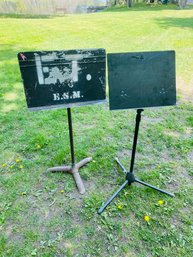 Two Music Stands