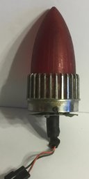 Vintage Red Tail Light, Bullet Style