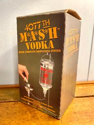 Vintage MASH Vodka Dispensing System