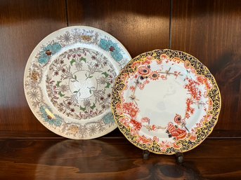 Two Vintage English Plates