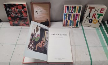 Great Art Books, Self Help Book, & Food Lovers Guide To Connecticut    D3
