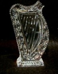 Lovely Waterford Harp Figurine Paperweight