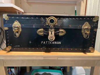 Vintage VACATIONER PETERSBURG VA (Seward Company) Storage Chest/trunk/footlocker