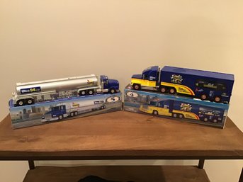 Pair Of SUNOCO Collectible Trucks