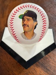 Limited Edition Photo Ball Of Don Mattingly