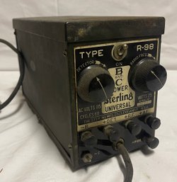 Antique Sterling Universal Type R-98 Power Supply