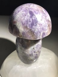 Amethyst Crystal, 1 LB 5 Oz , 4 1/2 Inch Tall