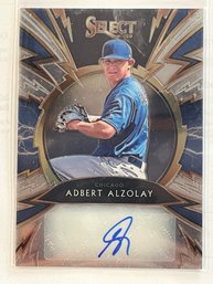 2020 Panini Select Adbert Alzolay Autographed Card #SS-AA     Numbered 61/199