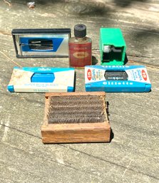 Advertising Lot 5- Gillette , Schick Oil And More