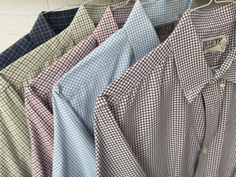 5 Duluth Trading Co. Shirts, Mens Size Large (#2) Like New & Professionally Laundered