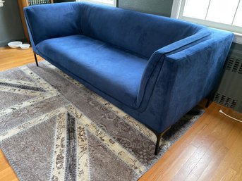 Handmade Union Jack British Flag Recycled Turkish Rug