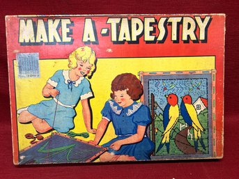 1930s Make A Tapestry Game