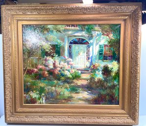 Alan Cote Original Oil On Canvas - Handsomely Framed