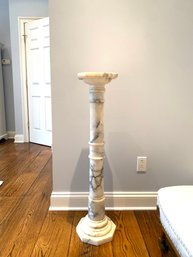 Marble Thin Pedestal Stand