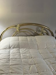 Tubular Brass Bed, Full Size