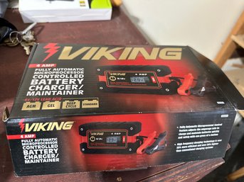 Viking Controlled Battery Charger, 4 Amps