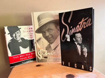 Grouping Of Sinatra Books And DVD Set