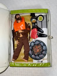 Vintage 1960s Hasbro GI Joe Camp Set With Vinyl Carry Case